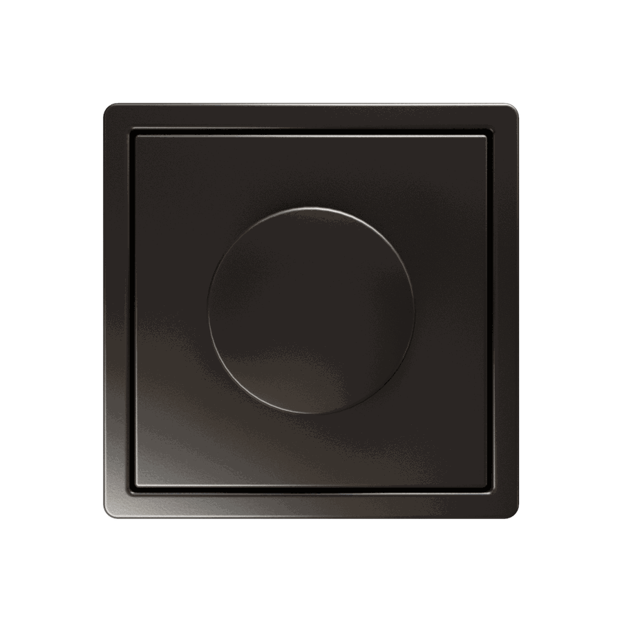 LED Диммер с накладкой 30-400W 1gang 2way, цвет матовый Тауп (soft touch)