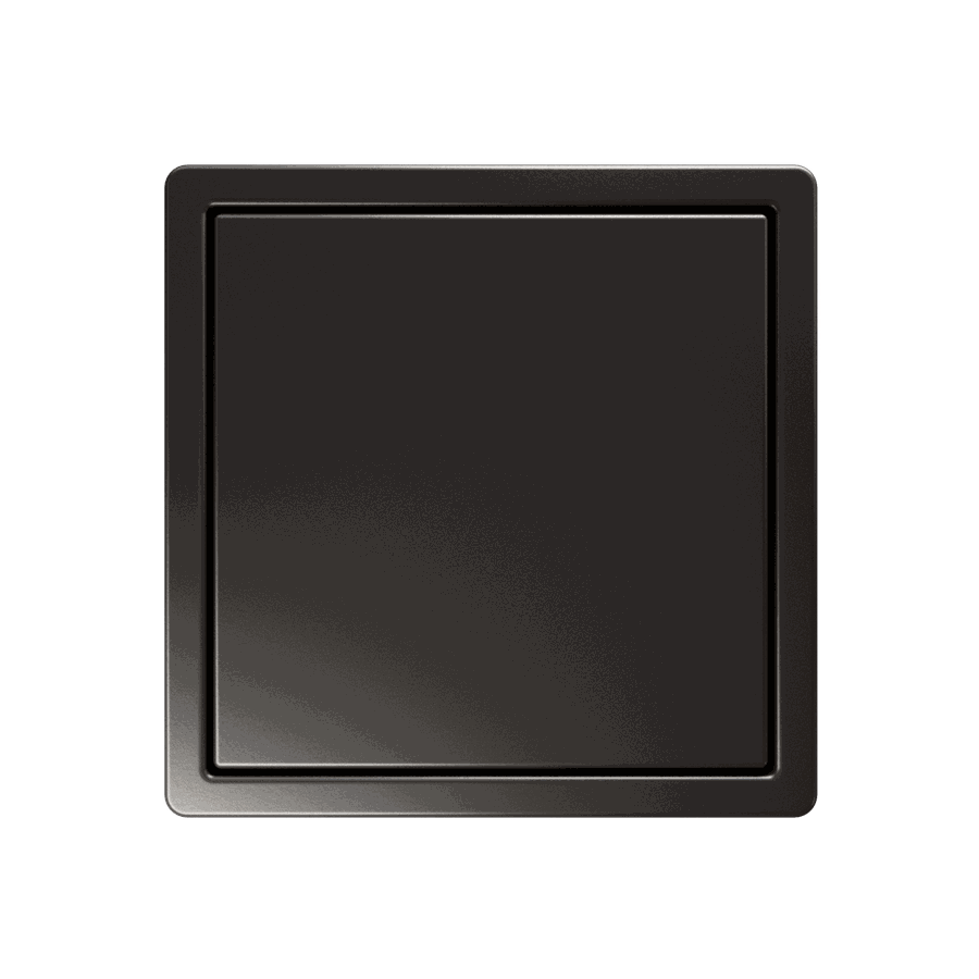Выключатель одноклавишный 10A 250V~ с накладкой, цвет матовый Тауп (soft touch)