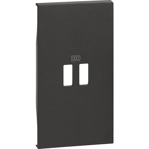 Лицевая панель USB зарядки 2 модуля