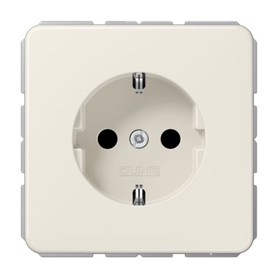 Jung SCHUKO-розетка 16A 250V~; слоновая кость