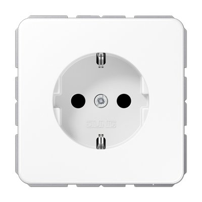 CD500 Розетка 2К+З 16А 250В~, бел.