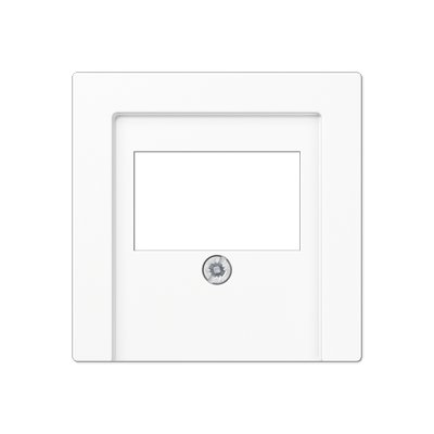 Крышка для аудиорозеток и USB розеток белая