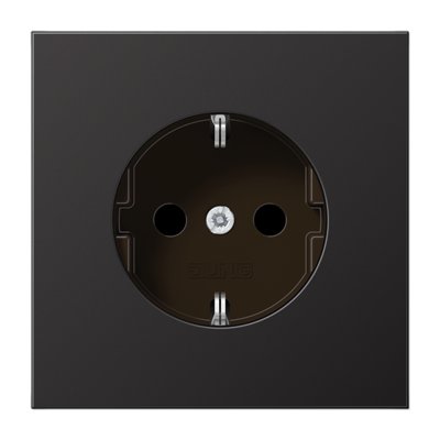 Розетка электрическая LS Messing Dark Bronza