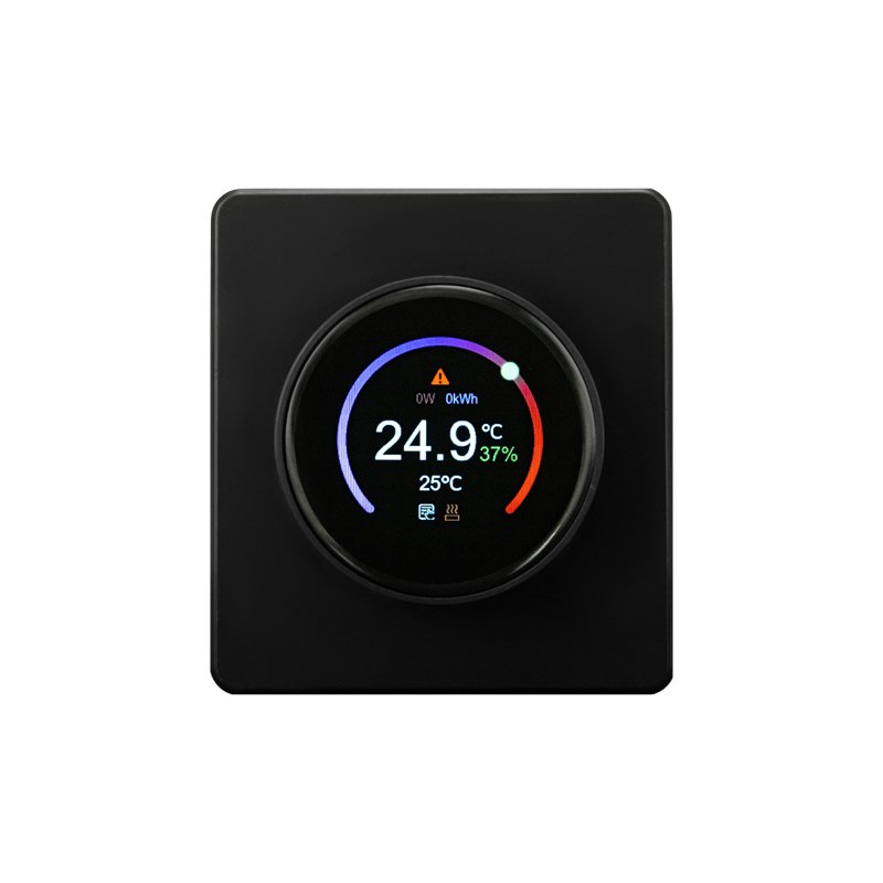 Терморегулятор ROUND Wi-Fi с/у оникс KRANZ