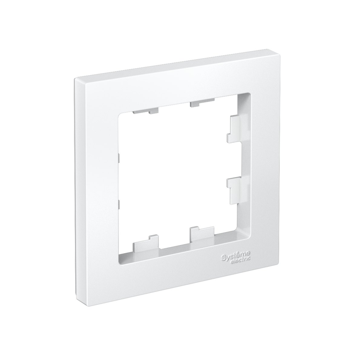 ATLASDESIGN 1-постовая РАМКА, БЕЛЫЙ
