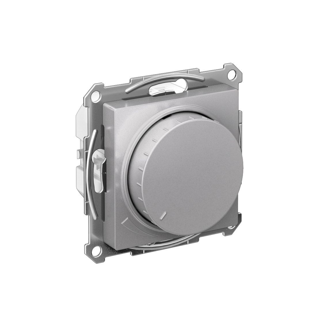 ATLASDESIGN СВЕТОРЕГУЛЯТОР (диммер) поворотно-нажимной, LED, RC, 400Вт, механизм, АЛЮМИНИЙ