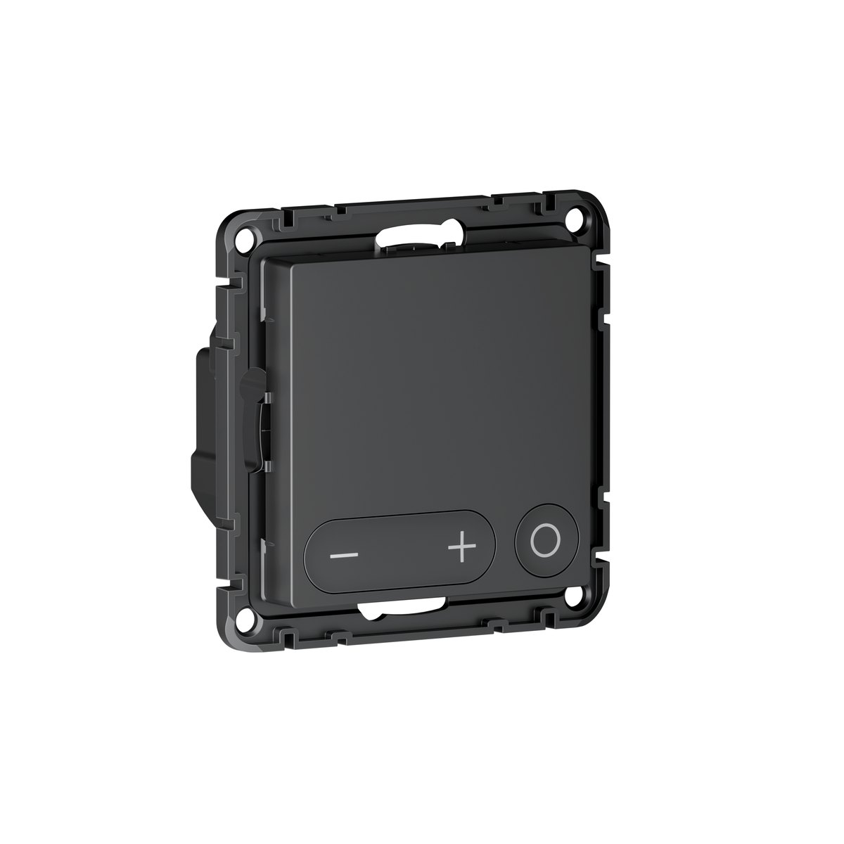 ATLASDESIGN SMART ТЕРМОСТАТ для эл.теплого пола c датчиком,Zigbee, 16А,мех., ЧЕРНЫЙ, мод. SBDV-00205