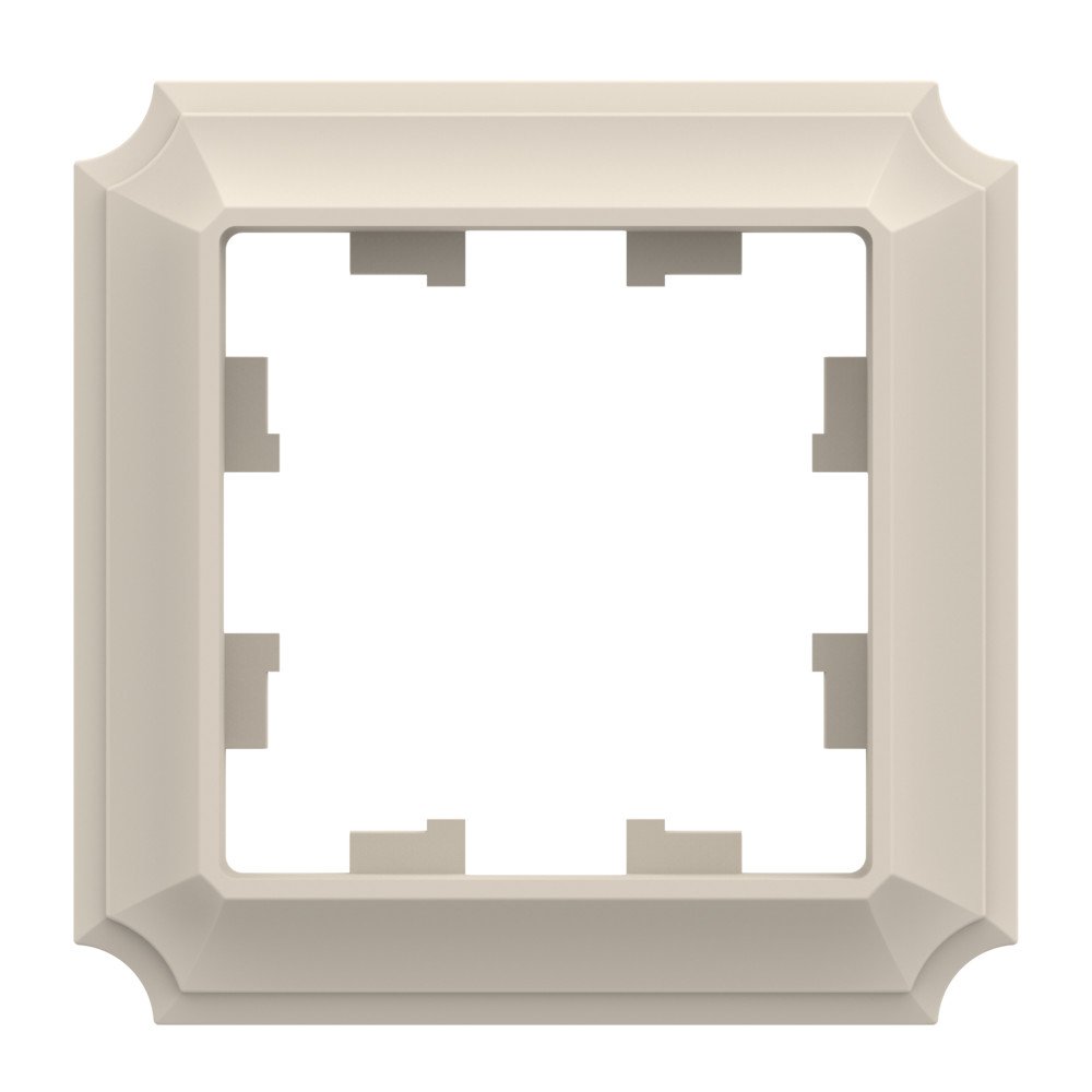 ATLASDESIGN ANTIQUE 1-постовая РАМКА, БЕЖЕВЫЙ