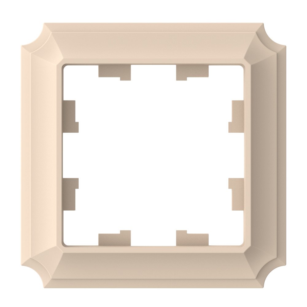 ATLASDESIGN ANTIQUE 1-постовая РАМКА, ПЕСОЧНЫЙ