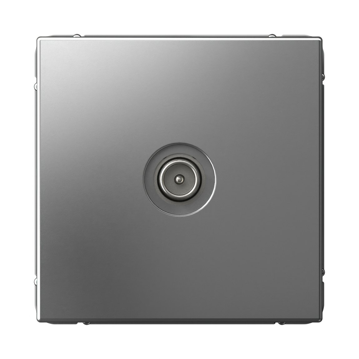 ARTGALLERY TV РОЗЕТКА проходная 4DB, механизм, СТАЛЬ