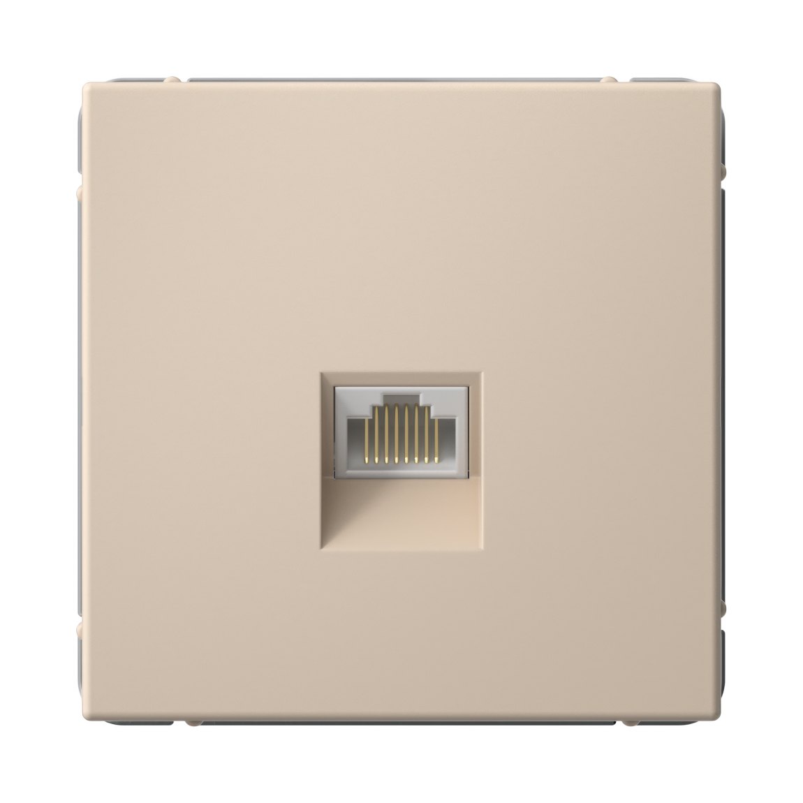 ARTGALLERY РОЗЕТКА компьютерная RJ45, кат. 6A, механизм, ПЕСОЧНЫЙ