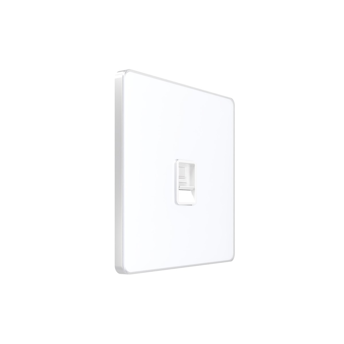 Systeme Infinity, Розетка информационная С/У RJ-45 кат.5e, Арктический лед