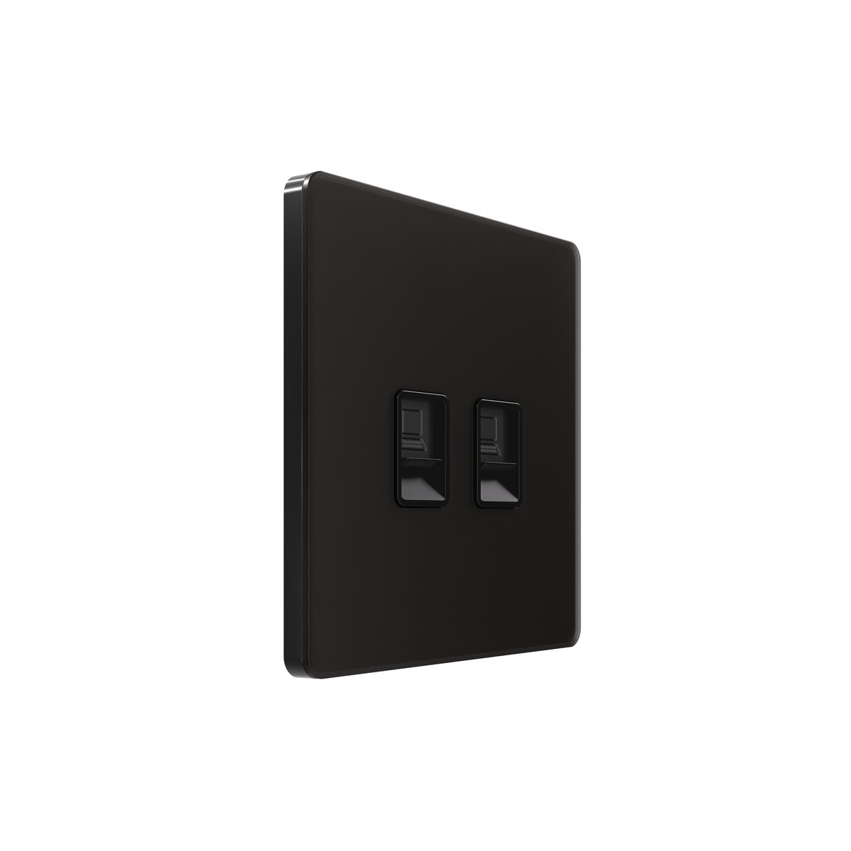 Systeme Infinity, Розетка информационная С/У RJ-45 кат.5e 2-я, Полярная ночь