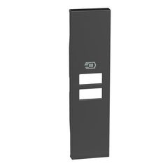 Лицевая панель двойной USB зарядки 1 модуль