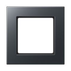 Рамка 1 пост антрацит матовый А 550
