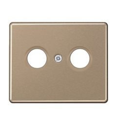 Накладка TV+FM/SAT золотая бронза SL500 JUNG