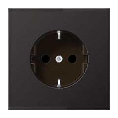 Розетка электрическая LS Messing Dark Bronza