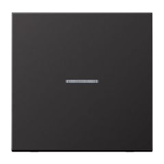 Клавиша одинарная с подсветкой LS Messing Dark Bronza