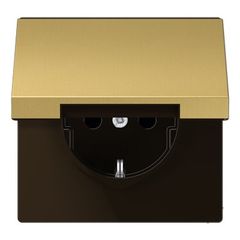Jung SCHUKO-розетка 16A 250V~ с откидной крышкой