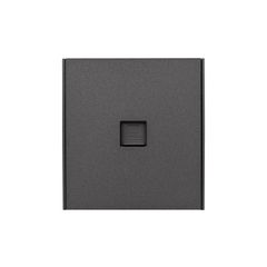 Розетка STRONG компьютерная RJ45 кат6 с/у графит KRANZ