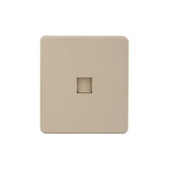 Розетка ROUND компьютерная RJ45 кат6 с/у шелк KRANZ