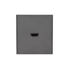 Розетка STRONG HDMI с/у графит KRANZ