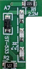 AB4741 Синий светодиод 230V для основных механизмов переключателей
