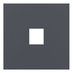Лицевая панель для одиночной информационной розетки