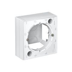 ATLASDESIGN КОРОБКА для наружного монтажа, БЕЛЫЙ.