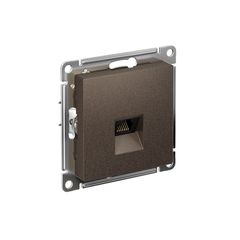 ATLASDESIGN РОЗЕТКА компьютерная RJ45 кат. 6A, механизм, МОККО