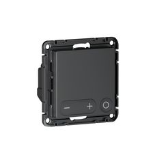 ATLASDESIGN SMART ТЕРМОСТАТ для эл.теплого пола c датчиком,Zigbee, 16А,мех., ЧЕРНЫЙ, мод. SBDV-00205