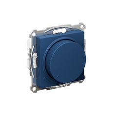 ATLASDESIGN СВЕТОРЕГУЛЯТОР (диммер) поворотно-нажимной, LED, RC, 400Вт, механизм, АКВАМАРИН