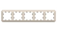 ATLASDESIGN ANTIQUE 5-постовая РАМКА, универсальная, БЕЖЕВЫЙ