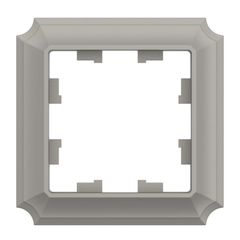 ATLASDESIGN ANTIQUE 1-постовая РАМКА, ШАМПАНЬ