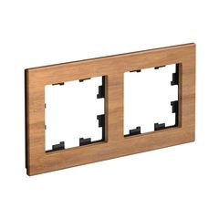 ATLASDESIGN NATURE 2-постовая РАМКА, ДЕРЕВО БАМБУК