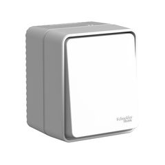ATLASDESIGN PROFI IP54 О/У 1-клавишный ПЕРЕКЛЮЧАТЕЛЬ, сх.6, 10АХ, СЕРЫЙ