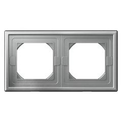 ARTGALLERY 2-постовая РАМКА IP44, АЛЮМИНИЙ