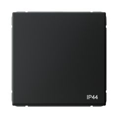 ARTGALLERY 1-клавишный ПЕРЕКЛЮЧАТЕЛЬ IP44, 10АХ,  механизм, быстрозажим. клем., КАРБОН