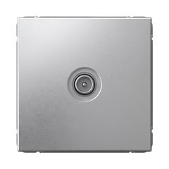 ARTGALLERY TV РОЗЕТКА проходная 4DB, механизм, АЛЮМИНИЙ