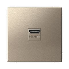 ARTGALLERY РОЗЕТКА HDMI, механизм, ШАМПАНЬ