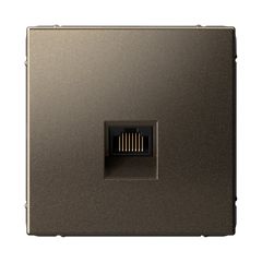 ARTGALLERY РОЗЕТКА компьютерная RJ45, кат. 6A, механизм, МОККО