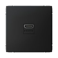 ARTGALLERY РОЗЕТКА HDMI, механизм, КАРБОН