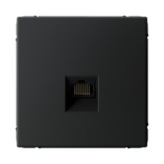 ARTGALLERY РОЗЕТКА компьютерная RJ45, кат. 6A, механизм, КАРБОН