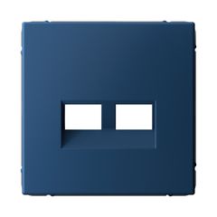 ARTGALLERY НАКЛАДКА ДВОЙНАЯ для информационных функций типа Keystone, АКВАМАРИН