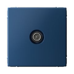 ARTGALLERY TV РОЗЕТКА проходная 4DB, механизм, АКВАМАРИН