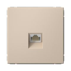 ARTGALLERY РОЗЕТКА компьютерная RJ45, кат. 6A, механизм, ПЕСОЧНЫЙ