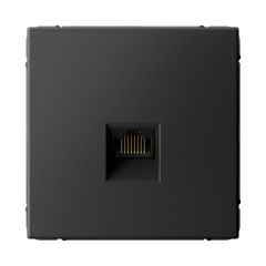 ARTGALLERY РОЗЕТКА компьютерная RJ45, кат. 5е, механизм, БАЗАЛЬТ