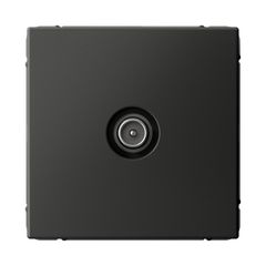 ARTGALLERY TV РОЗЕТКА проходная 4DB, механизм, БАЗАЛЬТ