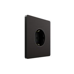Systeme Infinity, Розетка С/У с ЗК (250В, 16А, защит.шторки), Полярная ночь