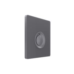 Systeme Infinity, Выключатель С/У кнопочный 100Вт с выдержкой времени (230В), Вулканический пепел